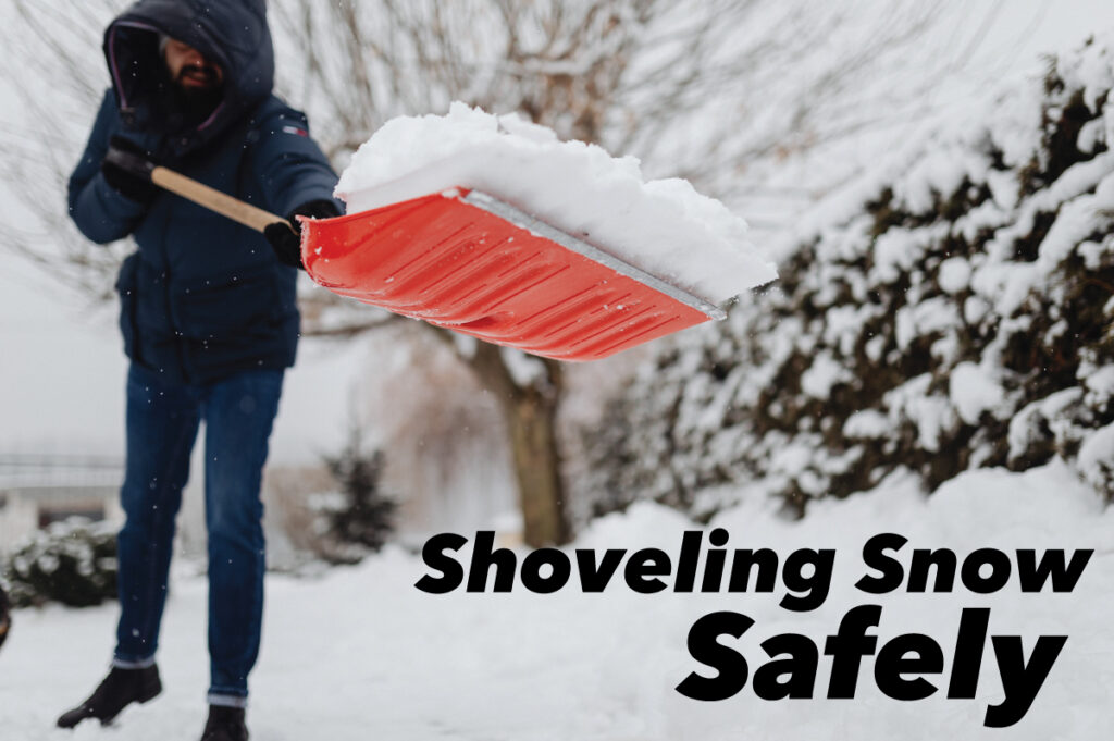 Snow Shoveling Safety Excel Decks Baltimore